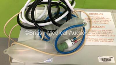 1 x Acutronic Medical Systems Monsoon Universal Jet Ventilator on Stand with Hoses and 1 x B&D Nippy 3+ Ventilator on Stand (Both Power Up) - 5