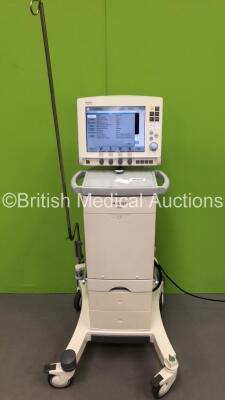 Maquet Servo-i Ventilator Ref 6487800 System Version System v7.1 Software Version v7.01.00- Running Hours 56653 with Hoses (Powers Up) *S/N 43504* **C**