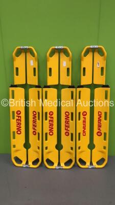 3 x Ferno ScoopEXL Scoop Stretchers