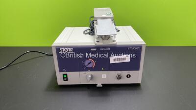 Karl Storz 276300 20 SCB Calcusplit Lithotripsy Unit with Storz 20010230 Footswitch (Powers Up) *FS0220983 / GE1140*