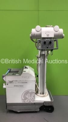 GE AMX 4 Plus IEC Mobile X-Ray Model 2169630 (Powers Up with Stock Key - Key Not Included) *S/N 548227WK8* **Mfd 07/1999**