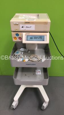 Huntleigh Sonicaid Team Duo Fetal Monitor on Stand with 2 x Transducers (Powers Up)