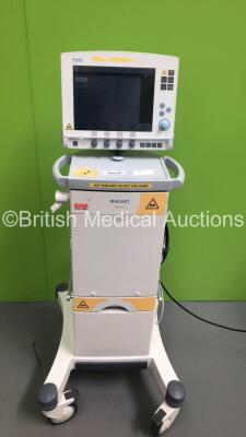 Maquet Servo-i Ventilator Model 6487800 Software Version v6.1 System Software Version v6.01.01 - Running Hours 46421 with Hoses (Powers Up) *S/N 59117*