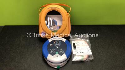 Heartsine Samaritan PAD 360P Defibrillator in Case with 1 x Pad-Pak-03 Battery and 1 x Pad-Pak-04 (Powers Up)