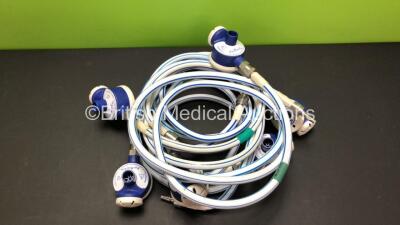 6 x Entonox Hoses with Valves - 2