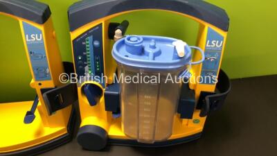 3 x LSU Suction Units with 2 x Cups (All Power Up, 1 x Damaged Casing - See Photos) - 4