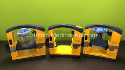 3 x LSU Suction Units with 2 x Cups (All Power Up, 1 x Damaged Casing - See Photos) - 5