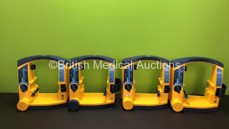 4 x LSU Suction Units (All Power Up, 1 x Damaged Casing, 3 x Missing Dial Covers - See Photos)