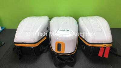 3 x Stryker Lucas Shell Carry Cases