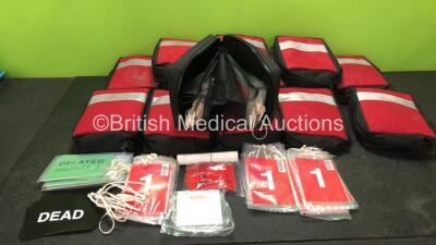 14 x Smart Triage PAC Smart Incident Command System Packs