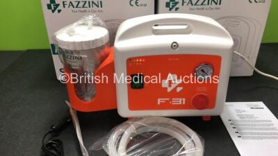 3 x Fazzini F-31 Suction Units (All Power Up, Unused in Box) - 2