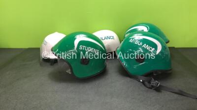 4 x Ambulance and 1 x Student Safety Helmets