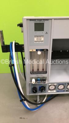 Blease Frontline Genius Wall Mounted Induction Anaesthesia Machine with Hoses - 3