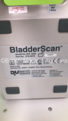 Verathon BVI 3000 Bladder Scanner Part No 270-0078 with Transducer, 1 x Battery (Powers Up) *S/N 99205121* - 7