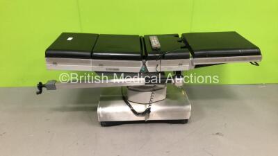 Eschmann RX600 Electric Operating Table with Controller and Cushions (Powers Up - No Movement) *S/N R6AC-2D-1046*