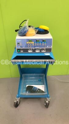 Eschmann E30 Electrosurgical / Diathermy Unit 83-630-34 on Stand with 2 x Dual Footswitches (Powers Up) *S/N 40 1068* **FS0069206**