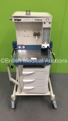 Drager Fabius Induction Anaesthesia Machine with Hose
