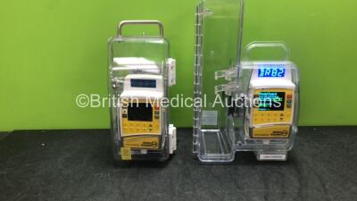 2 x CME Medical Bodyguard 545 Epidural Infusion Pumps (Both Power Up) *SN CV23342, CV11284*