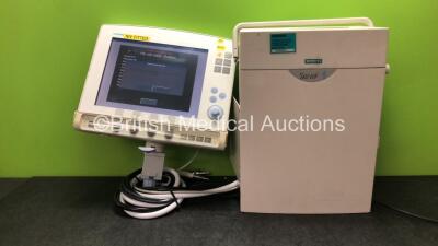 Maquet Servo-i Ventilator Ref 6487800 Software Version - System Version - Running Hours with Hoses (Powers Up - Screen Snapped of Body of Unit - See Pictures) *S/N 59587*