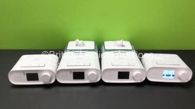 4 x Philips Respironics DreamStation Auto CPAP *Mfd 2018 - 2019* with 2 x DreamStation Humidifiers and 1 x Power Supply (All Power Up)