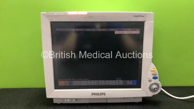 Philips IntelliVue MP70 Patient Monitor (Powers Up with Damage and Missing Tag-See Photos)