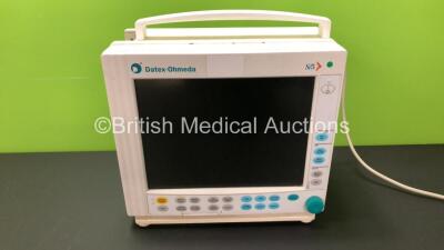 GE Datex-Ohmeda Type F-CM1-02 Anaesthesia Monitor (Powers Up with Blank Screen)