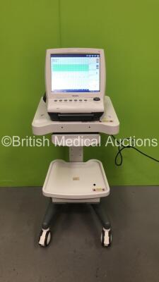 Edan F9 Express Fetal And Maternal Monitor on Stand (Powers Up) *S/N 560039-M19206150005* **Mfd 2019**