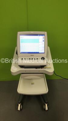 Edan F9 Express Fetal And Maternal Monitor on Stand (Powers Up) *S/N 314085-M13B03050009* **Mfd 2013**