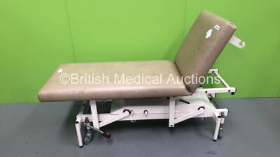 Nesbit Evans Hydraulic Patient Couch (Hydraulics Tested Working) *FS0522528*
