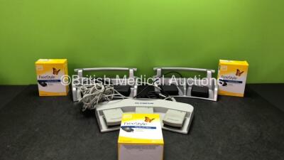 Mixed Lot Including 2 x Ethicon Ref FSW11 Foot Pedals, 1 x Olympus RS-50 Foot Pedal and 3 x Abbott Freestyle Optium Neo Blood Glucose Monitoring Systems *All Used in Box*