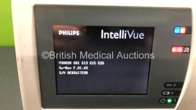 Philips IntelliVue X2 Handheld Patient Monitor S/W Rev F.01.43 Including Press,Temp, NBP, SpO2 and ECG/Resp Options with 1 x Flat Battery (Powers Up with Stock Battery) - 2