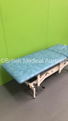 Akron Hydraulic Patient Examination Couch (Hydraulics Tested Working - Body Cushion Not Attached - See Pictures) - 3