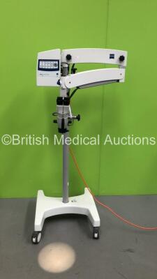 Zeiss OPMI Pico Surgical Microscope with Zeiss F170 Binoculars, 2 x 12,5x Eyepieces and f=200 Lens on Zeiss Stand with Zeiss Digital MediLive Video Control Unit (Powers Up) *S/N 6627103946* - 2