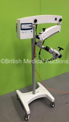 Zeiss OPMI Pico Surgical Microscope with Zeiss F170 Binoculars, 2 x 12,5x Eyepieces and f=200 Lens on Zeiss Stand with Zeiss Digital MediLive Video Control Unit (Powers Up) *S/N 6627103946* - 11