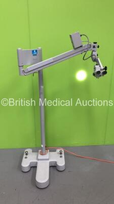 Zeiss OPMI 9-FC Surgical Microscope with Zeiss f125 Binoculars, 2 x 12,5x Eyepieces, f=200= Lens on Zeiss S1 Stand (Powers Up with Good Bulb) *S/N 315167* - 3