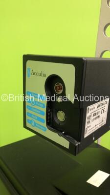 Acculis Sulis TMV PMTA Ref 806-010 Microwave Tissue Ablation Generator v2.1.1 with Acculis pMTA LCS Ref 806-011 Unit (Both Power Up) *S/N 11110140* - 8