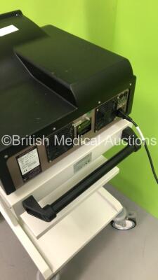 Acculis Sulis TMV PMTA Ref 806-010 Microwave Tissue Ablation Generator v2.1.1 with Acculis pMTA LCS Ref 806-011 Unit (Both Power Up) *S/N 11110140* - 11