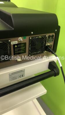 Acculis Sulis TMV PMTA Ref 806-010 Microwave Tissue Ablation Generator v2.1.1 with Acculis pMTA LCS Ref 806-011 Unit (Both Power Up) *S/N 11110140* - 13