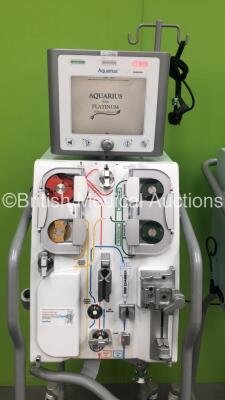 2 x Edwards Lifescience Aquaris Dialysis Machines - Software Version 6 (Both Power Up) - 3