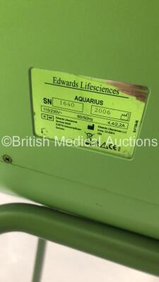 2 x Edwards Lifescience Aquaris Dialysis Machines - Software Version 6 (Both Power Up) - 8