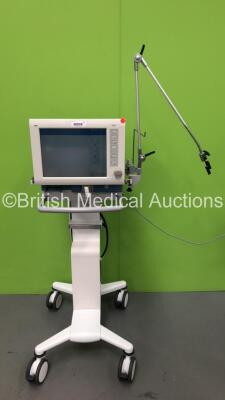 Drager Evita XL Ventilator Ref 8414900-34 Software Version 06.12 - Running Hours 87896 with Hoses (Powers Up) *S/N ARZA-0243* **Mfd 2008** ***A/N N/A***