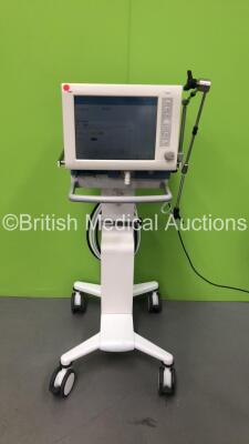 Drager Evita XL Ventilator Ref 8414900-34 Software Version 06.12 - Running Hours 82281 with Hoses (Powers Up - Small Damage to Corner of Screen) *S/N ARZC-0292* **Mfd 2008** ***A/N 0011204*** - 2