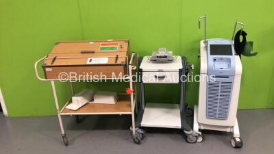 1 x Bristol Maid Cabinet, 1 x Toro Trolley with Drager Pick and Go Station and 1 x Digitana Digni C3 Scalp Cooler (Powers Up) - 8