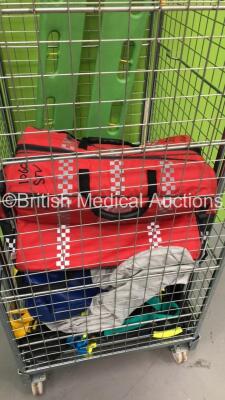 Mixed Cage Including Ambulance Bags, RedVac Vacuum Mattress and Scoop Stretcher (Cage Not Included) - 3