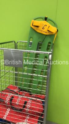 Mixed Cage Including Ambulance Bags, RedVac Vacuum Mattress and Scoop Stretcher (Cage Not Included) - 5
