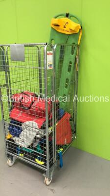 Mixed Cage Including Ambulance Bags, RedVac Vacuum Mattress and Scoop Stretcher (Cage Not Included) - 6