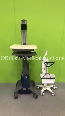 1 x Ergotron Mobile Workstation and 1 x AccuVein Stand - 2
