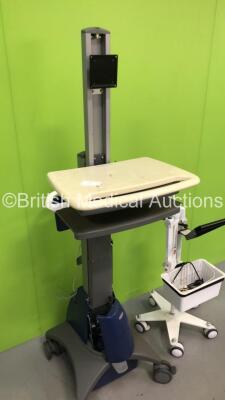 1 x Ergotron Mobile Workstation and 1 x AccuVein Stand - 3