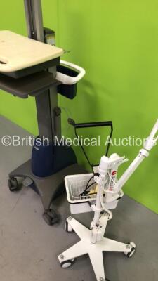 1 x Ergotron Mobile Workstation and 1 x AccuVein Stand - 7