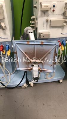3 x Gambro AK96 Dialysis Machines with Hoses (2 x Power Up - 1 x Spares and Repairs) - 3